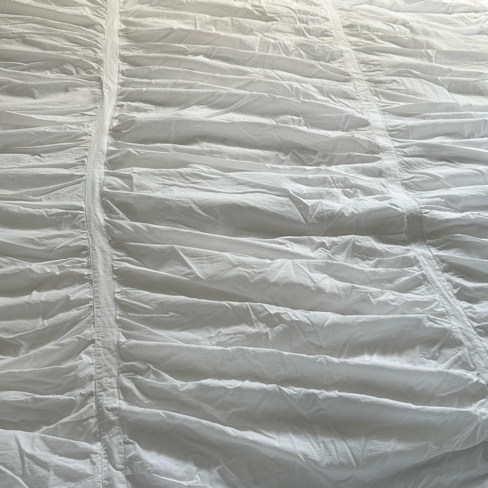 Pottery Barn Ruched Duvet Cover